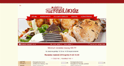 Desktop Screenshot of fozelekhaz.hu